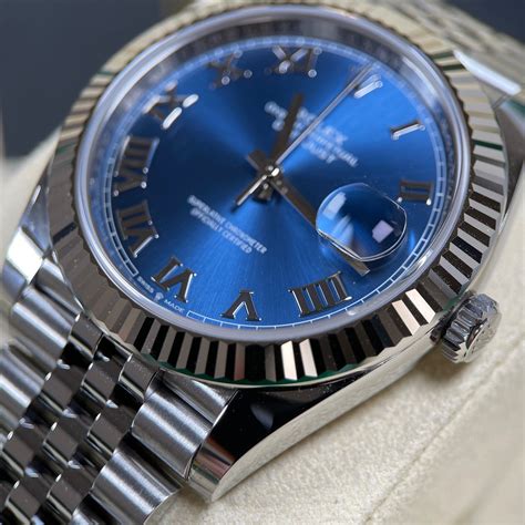 rolex datejust 40 blue|new Rolex Datejust 41 2021.